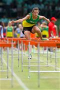 18 February 2012, 90m hurdles, Athletics, Hoerskool Rob Ferreira, Hoerskool Rob Ferreira Interhoer atletiekbyeenkoms, Interhigh, Interhoer, atletiekbyeenkoms, girls, under 14