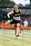 100m hurdles, 18 February 2012, Athletics, Hoerskool Rob Ferreira, Hoerskool Rob Ferreira Interhoer atletiekbyeenkoms, Interhigh, Interhoer, atletiekbyeenkoms, girls, under 16
