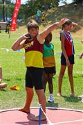 11, 11 yrs, 17 February 2012, 2012, Athletics, Inter Primary, Laerskool Laeveld, girls, shot put, under 11