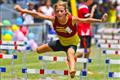 10, 10 yrs, 17 February 2012, 2012, 70m hurdles, Athletics, Inter Primary, Laerskool Laeveld, girls, under 10