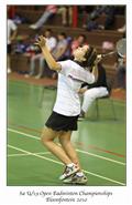 Doubles, ladies, ladies doubles, semi finals, SA U19 Open Badminton Championships