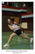 Border, Kerr cup, SA U19 Badminton, ladies