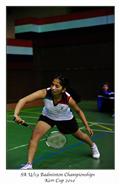 Border, Kerr cup, SA U19 Badminton, ladies