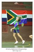 Freestate, Kerr cup, Lusya, SA U19 Badminton, ladies