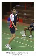 Kerr cup, Northern Cape, SA U19 Badminton, men, mens