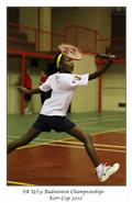 Kerr cup, Northern Freestate, SA U19 Badminton, ladies