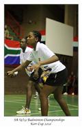 Doubles, Kerr cup, SA U19 Badminton