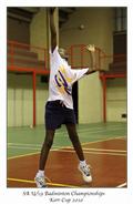 Kerr cup, Northern Freestate, SA U19 Badminton, ladies