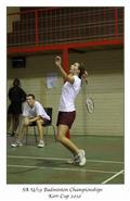 Kerr cup, SA U19 Badminton, Sedibeng, ladies